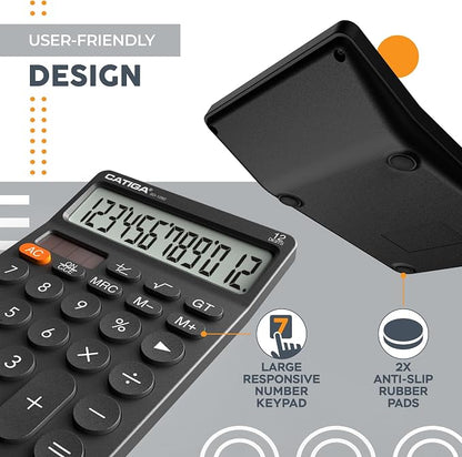CATIGA 12 Digit Desktop Calculator - Image 5