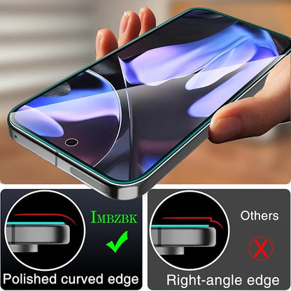 IMBZBK 3 Pack Screen Protector for Google Pixel 9 Pro XL, 3 Tempered Glass - Image 7