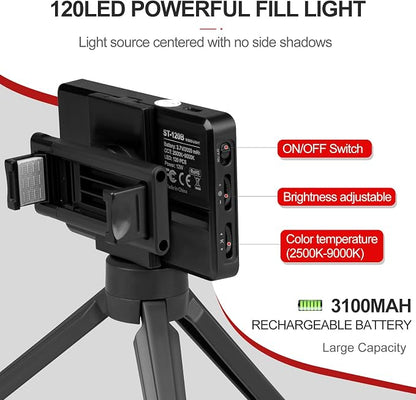 Tattoo Light Kit with 120LED and CPL Filter Lens, Polarized Light - Image 3