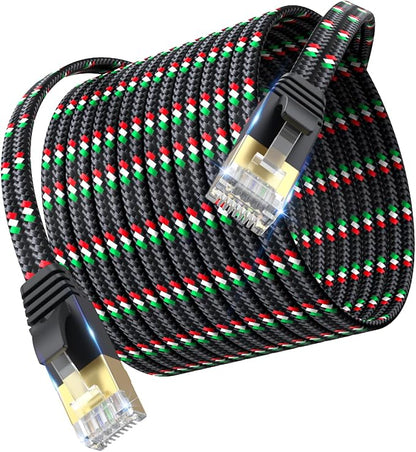 SNANSHI Cat 7 Ethernet Cable 100 ft by SNANSHI