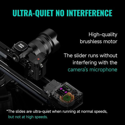 Zeapon Micro4 E1000 Double Distance Motorized Camera Slider, High-Speed Low - Image 7
