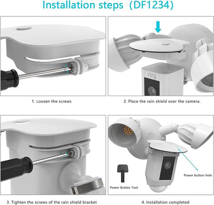 Sun Rain Shade Camera Cover Compatible - Image 4