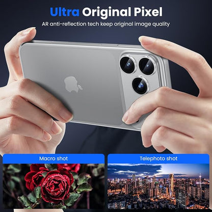WSKEN for iPhone 17 Pro Max Camera Lens Protector, Metal Aluminum Alloy - Image 2