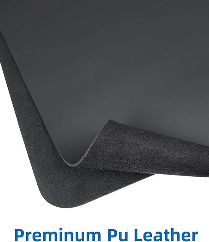 Non-Slip Desk Pad, Mouse Pad, Waterproof PU Leather Desk Protector, Ultra Thin - Image 2