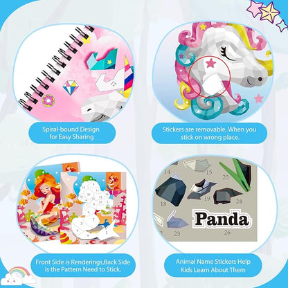 homicozy 3PCS Sticker Paint Books - Image 4