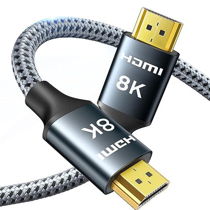 ARISKEEN 8K HDMI Cable 18 FT, 48Gbps High Speed HDMI 2.1 Cable, 8K 60Hz by ARISKEEN