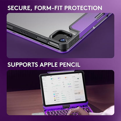 GUSGU Transparent Case with Wireless Keyboard only - Image 8