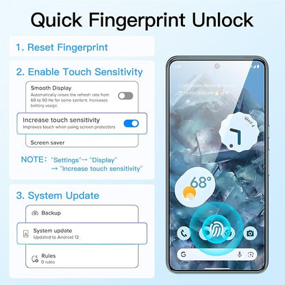 JETech Full Coverage Screen Protector - Image 4