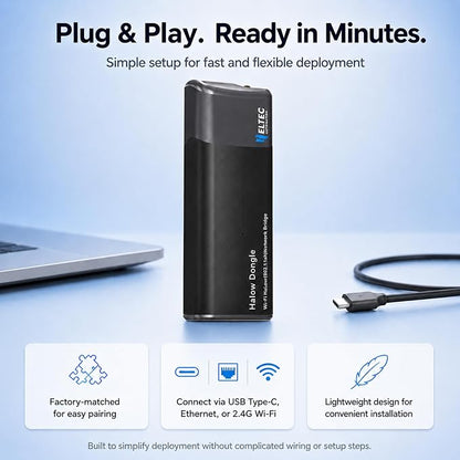 2 Packs WiFi HaLow Dongle, 802.11ah Wireless Bridge Point to Point Long Range - Image 4