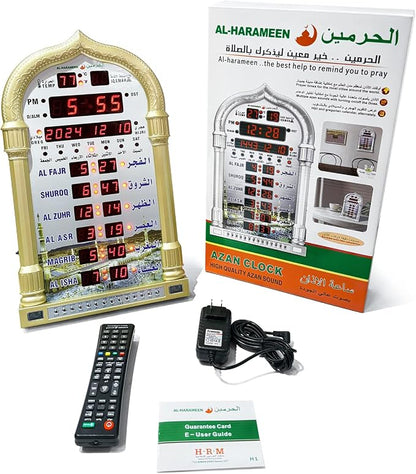 Digital Prayer Azan Wall Clock for USA Muslim for Home - Image 6