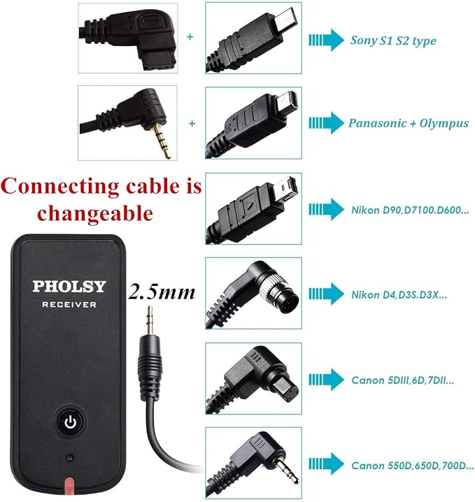 PHOLSY Camera Timer Remote Release Control - Image 7