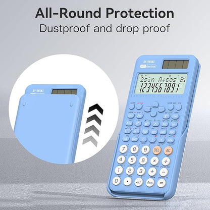 Scientific Calculator School Supplies, ROATEE 991MS 401 Functions 2-Line - Image 3