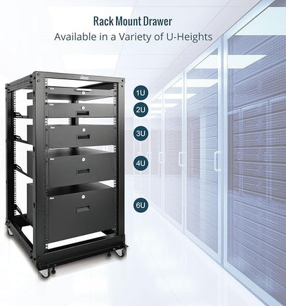 Tecmojo 2U Rack Drawer, Rack Mount Drawer - Image 6