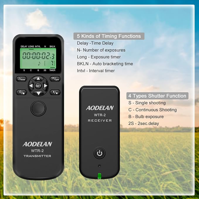 Wireless Shutter Intervalometer Timer Control - Image 2