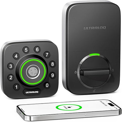 ULTRALOQ U-Bolt Pro Bluetooth Smart Lock, Smart Deadbolt Lock by ULTRALOQ