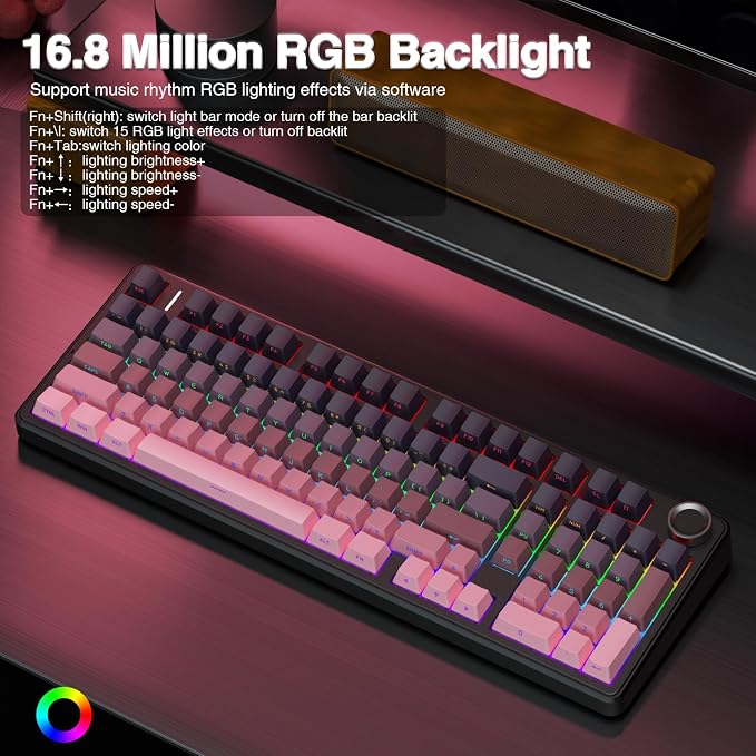 AULA F99 Pro Wireless Mechanical Keyboard - Image 4
