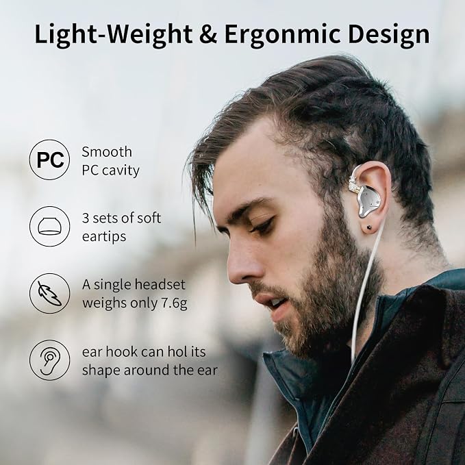Gaming Earbuds Headphone, KZ ZS10 Pro Gaming - Image 5