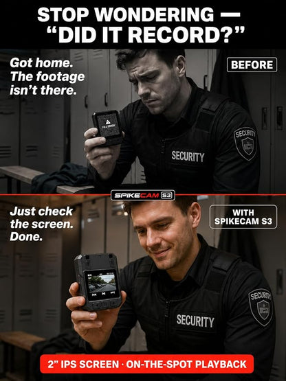 SPIKECAM S3 4K Body Camera - Image 7