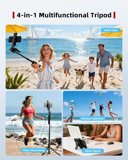 Auto Face Tracking Selfie Stick Tripod - Image 7