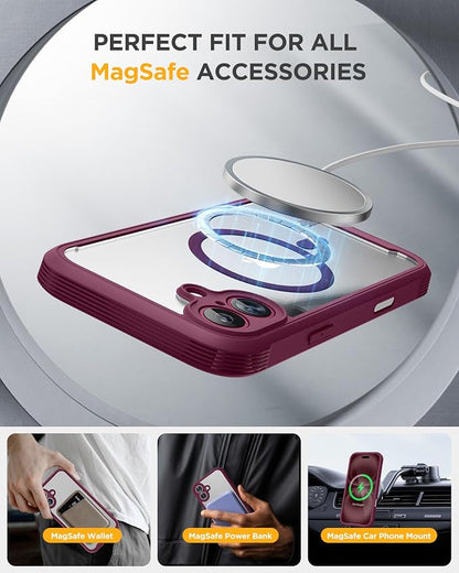 Miracase for iPhone 16 Case 6.1'', Full-Body Bumper Phone case - Image 6