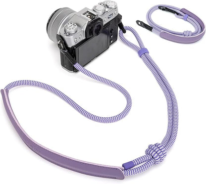 128cm Adjustable Vintage Braided Rope Camera Neck Shoulder Strap by JJC