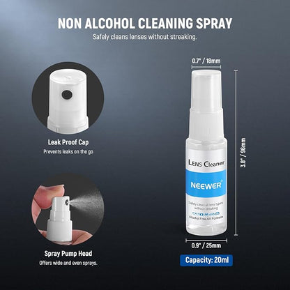 NEEWER 12 in 1 Camera Lens Cleaning Kit - Image 2