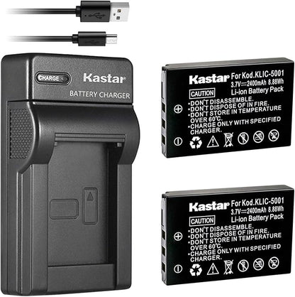Kastar Battery & Slim USB Charger Compatible by Kastar