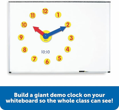 Learning Resources Magnetic Time Activity Set, Homeschool, Time Telling - Image 2