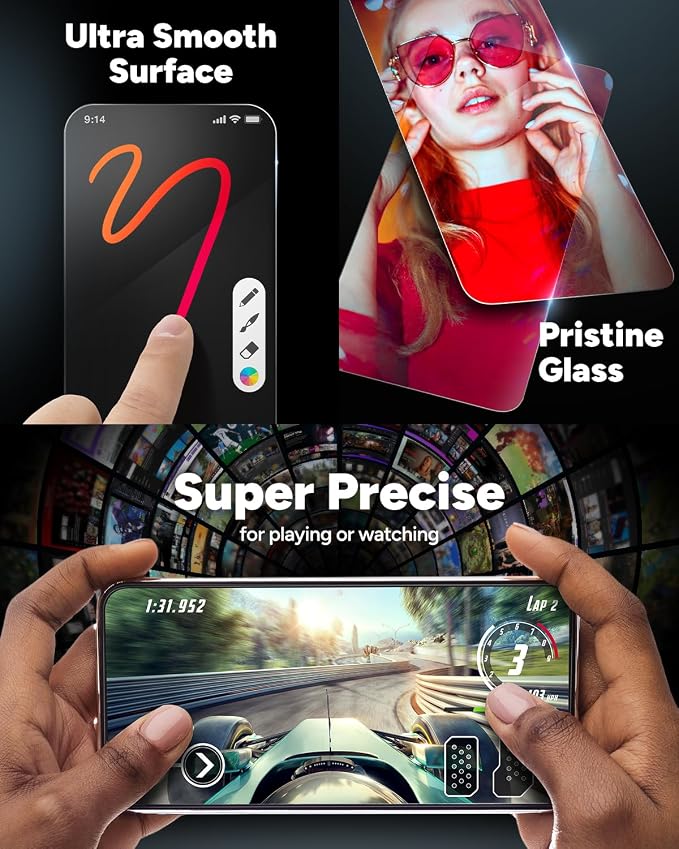 ZAGG InvisibleShield Glass Elite Privacy iPhone 15 Plus Screen Protector - Image 5