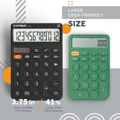 CATIGA 12 Digit Desktop Calculator - Image 2
