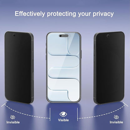 Ailun 3Pack for iPhone Air /17 Air Privacy Screen Protector+3Pack Camera Lens - Image 2