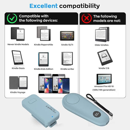 RF Remote Control Page Turner for Kindle Paperwhite Scribe Accessories - Image 7