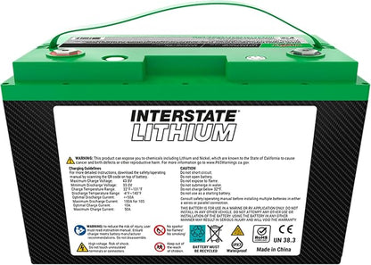 Interstate Batteries 36V 50Ah Group Size 31M Lithium Marine/RV Deep Cycle - Image 8