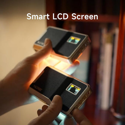 VILTROX 6000mAh On Camera LED Light, APP Control RGB Video Light, All Metal RGB - Image 6
