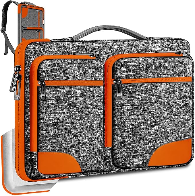 ZINZ Laptop Case 15 15.6 16 inches Sleeve Slim Briefcase Spill-Resistant Handbag by ZINZ