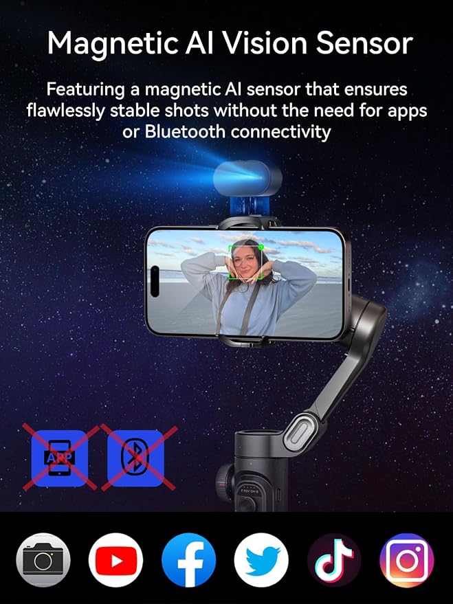 Gimbal Stabilizer for Smartphone - Image 2