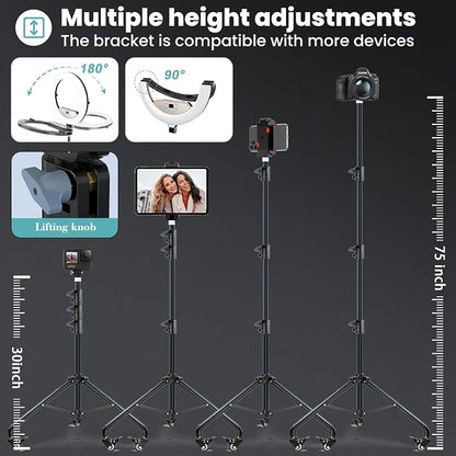 18" Foldable Ring Light with Stand - Image 7