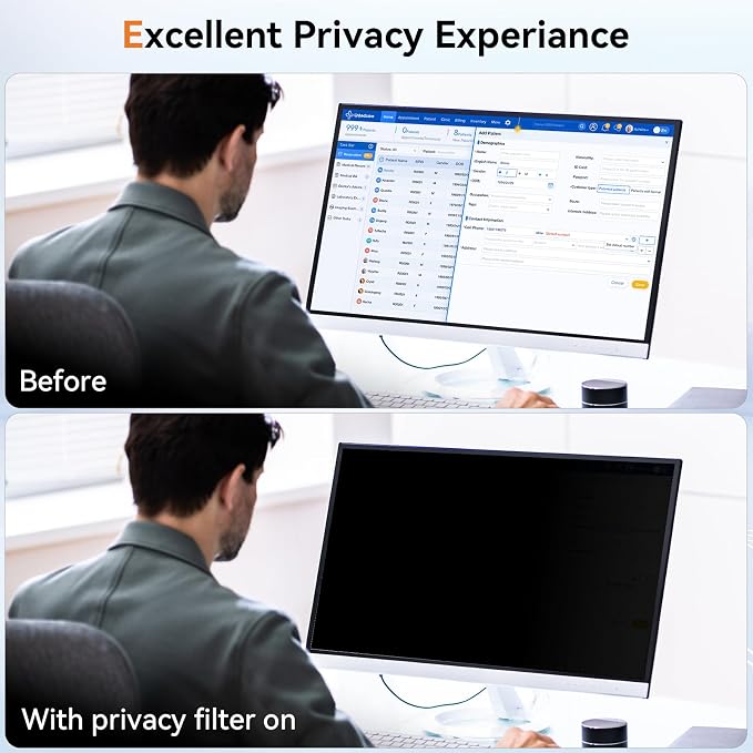 Mamol 24 Inch Computer Privacy Screen Filter - Image 2