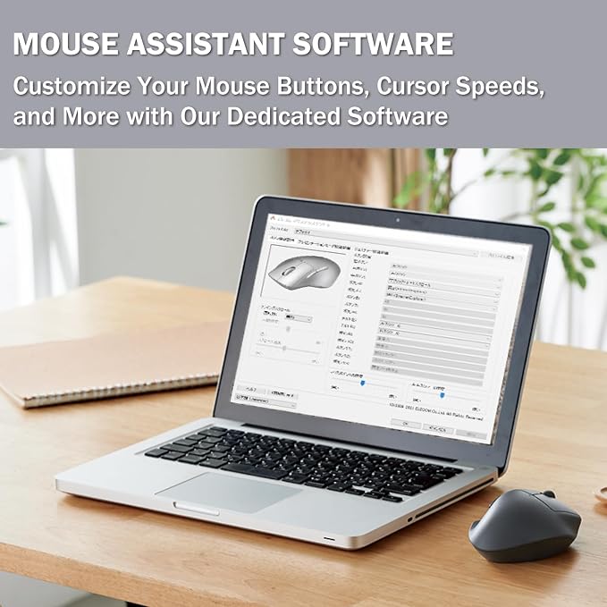 ELECOM Wireless Ergonomic Shape Mouse, 2.4GHz - Image 7