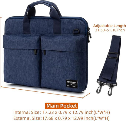 KINGSLONG Slim 17.3 inch Laptop Bag Sleeve Carrying Case - Image 5