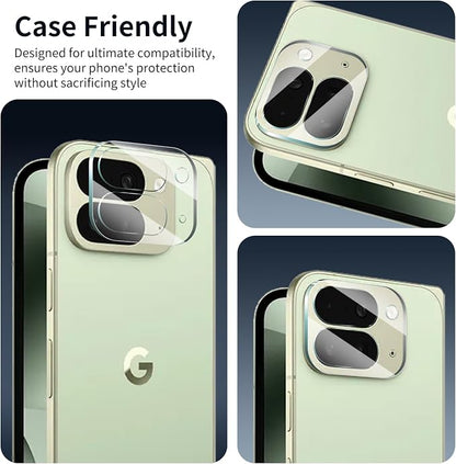 4-Pack Camera Lens Protector for Google Pixel 10 Pro Fold, Tempered Glass - Image 5