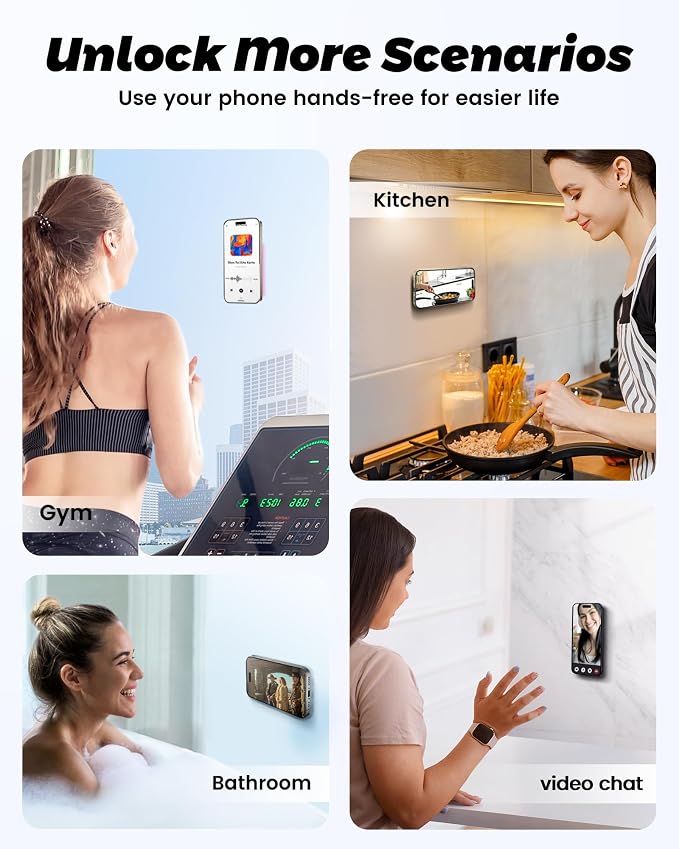 amBand Magnetic Suction Mirror Window Phone Holder, Sticky Grip Double Sided - Image 7
