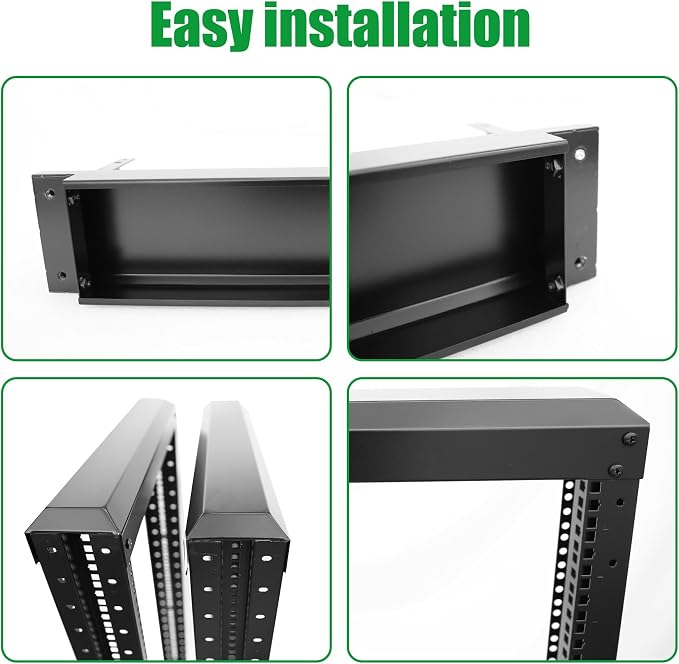 27U Server Rack/4-Post 19in Network Rack/Open Frame Rack - Image 6