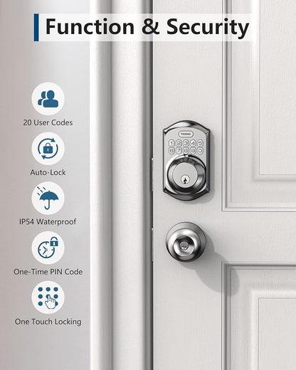 TEEHO TE001 Keyless Entry Door Lock - Image 6