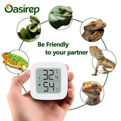 Reptile Thermometer and Hygrometer – Fast Accurate LCD Digital Temp & Humidity - Image 7