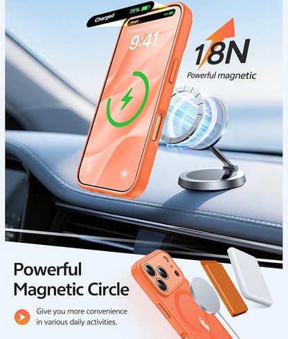 FNTCASE for iPhone 17 Pro Case: Translucent Matte Cases - Image 3