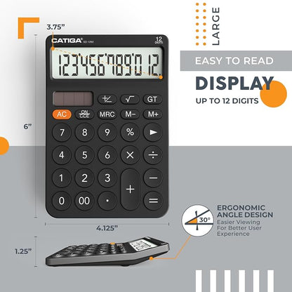 CATIGA 12 Digit Desktop Calculator - Image 3