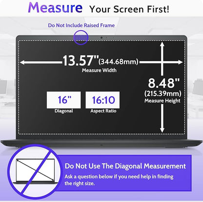 16 Inch Laptop Privacy Screen Compatible - Image 6