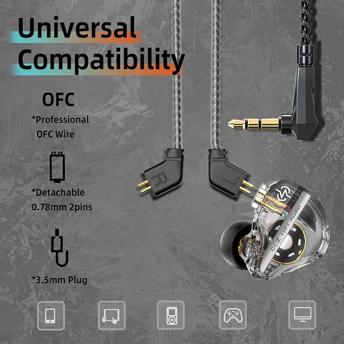 CCZ DC01 Pro in Ear Monitor, iems - Image 5