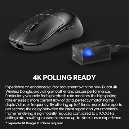 Pulsar Gaming Gears X2H mini Wireless Gaming Mouse, Ultra Lightweight 1.83 oz - Image 8